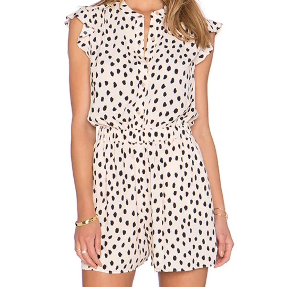 kate spade Other - Kate Spade Leopard Dot Romper size 4